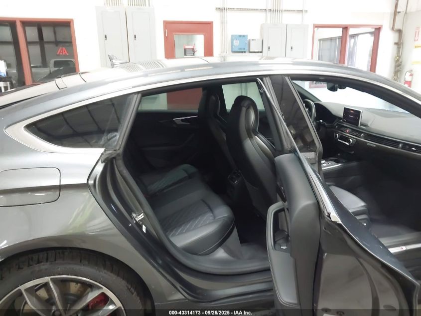 2018 Audi S5 3.0T Premium Plus VIN: WAUC4CF55JA101887 Lot: 43314173