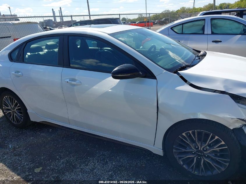 2022 Kia Forte Gt-Line VIN: 3KPF54AD6NE494870 Lot: 43314183