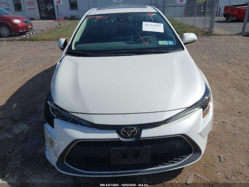 2021 Toyota Corolla Xle VIN: 5YFFPMAE3MP165835 Lot: 43314203