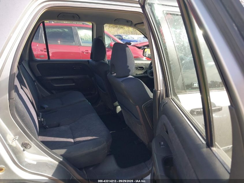 2006 Honda Cr-V Lx VIN: SHSRD78596U426163 Lot: 43314213