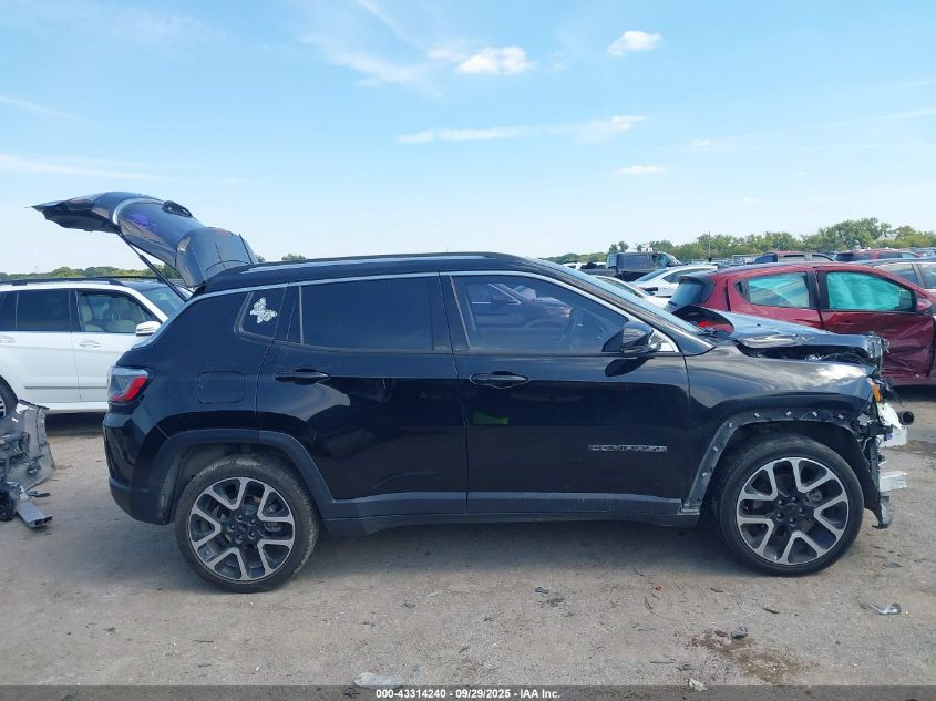 2018 Jeep Compass Limited Fwd VIN: 3C4NJCCB4JT139926 Lot: 43314240