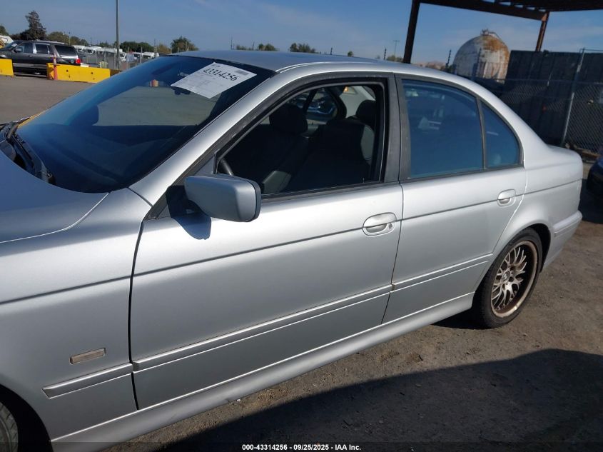 2002 BMW 530Ia VIN: WBADT634X2CH93142 Lot: 43314256