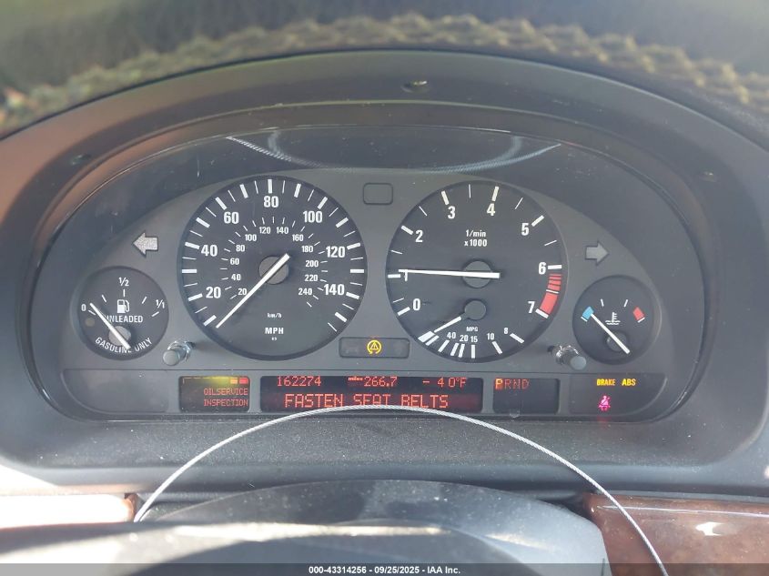 2002 BMW 530Ia VIN: WBADT634X2CH93142 Lot: 43314256