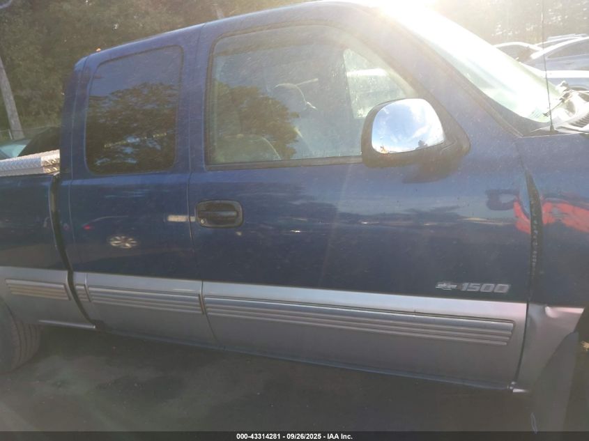 2000 Chevrolet Silverado 1500 Ls VIN: 2GCEC19T5Y1218645 Lot: 43314281