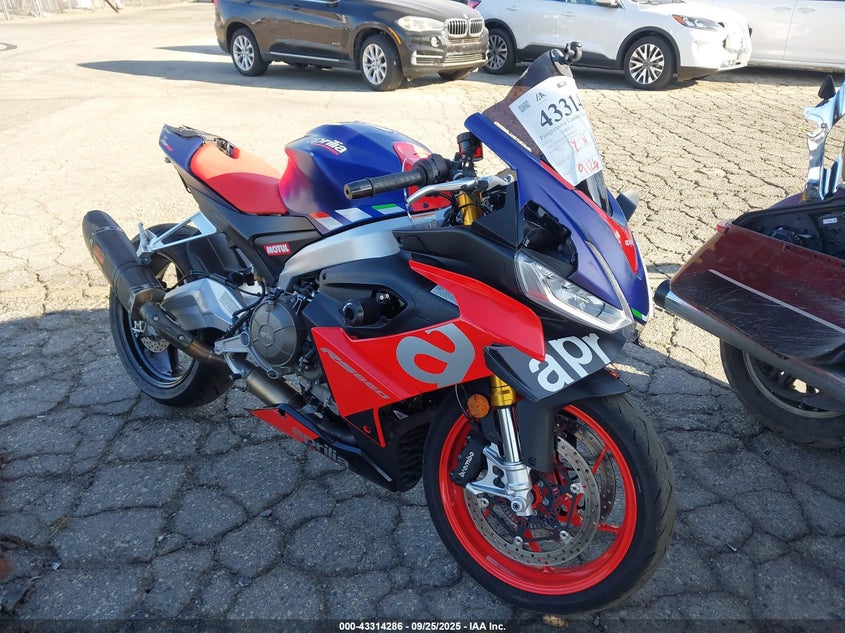 2021 Aprilia Rs 660 red null gasoline ZD4KSUA06MS000737 photo #1