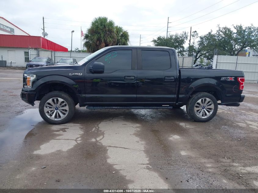 2018 Ford F-150 Xl VIN: 1FTEW1C51JFD80577 Lot: 43314308