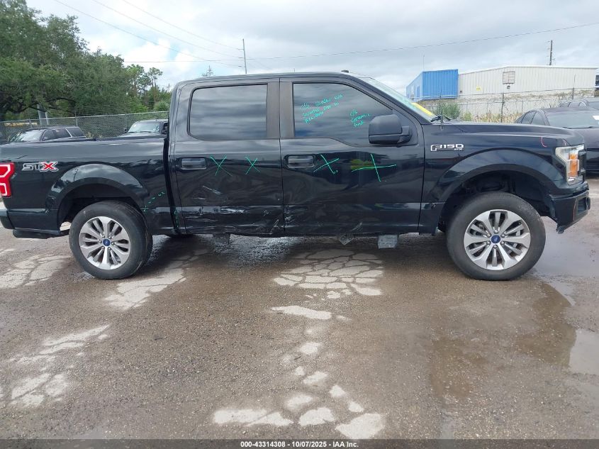 2018 Ford F-150 Xl VIN: 1FTEW1C51JFD80577 Lot: 43314308