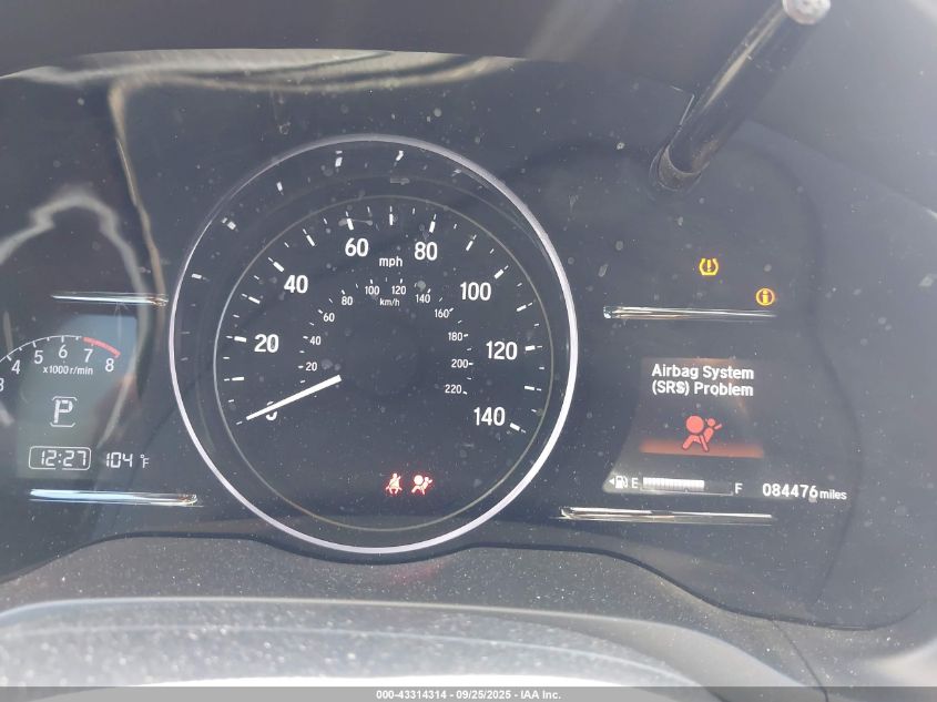 2019 Honda Hr-V Ex-L VIN: 3CZRU5H72KM717844 Lot: 43314314