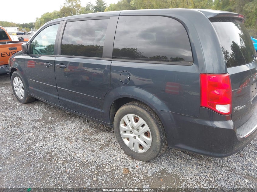 Vin: 2c4rdgbg5er305926, lot: 43808990, dodge grand caravan se 20143