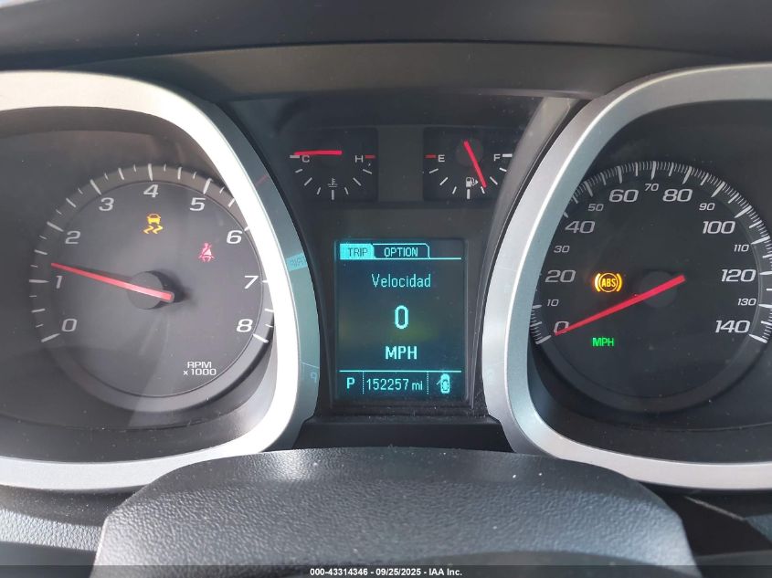 2014 Chevrolet Equinox 1Lt VIN: 2GNALBEK2E6286540 Lot: 43314346