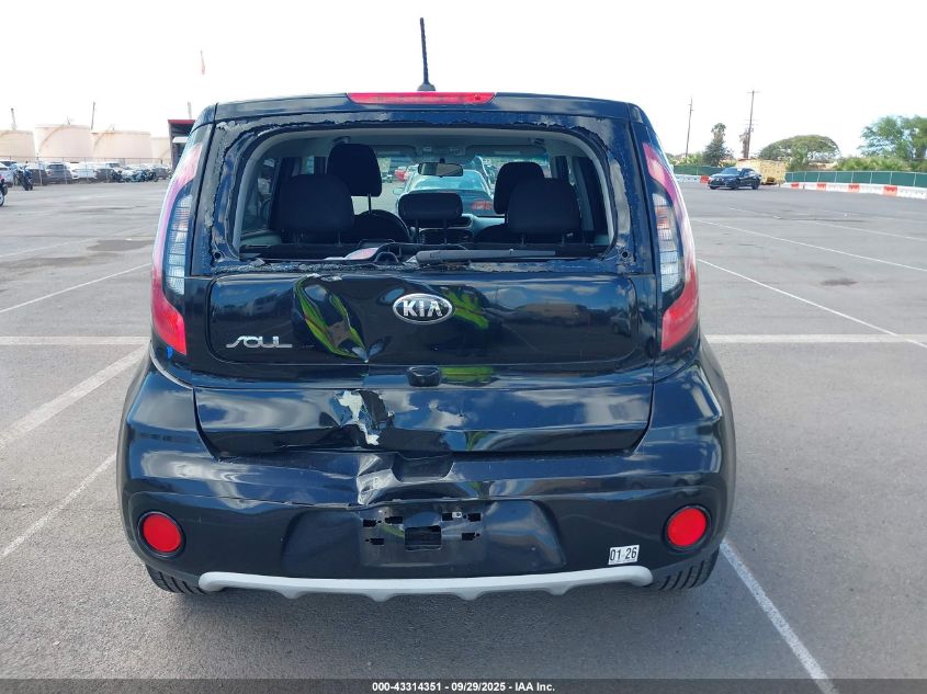 2019 Kia Soul + VIN: KNDJP3A52K7668565 Lot: 43314351