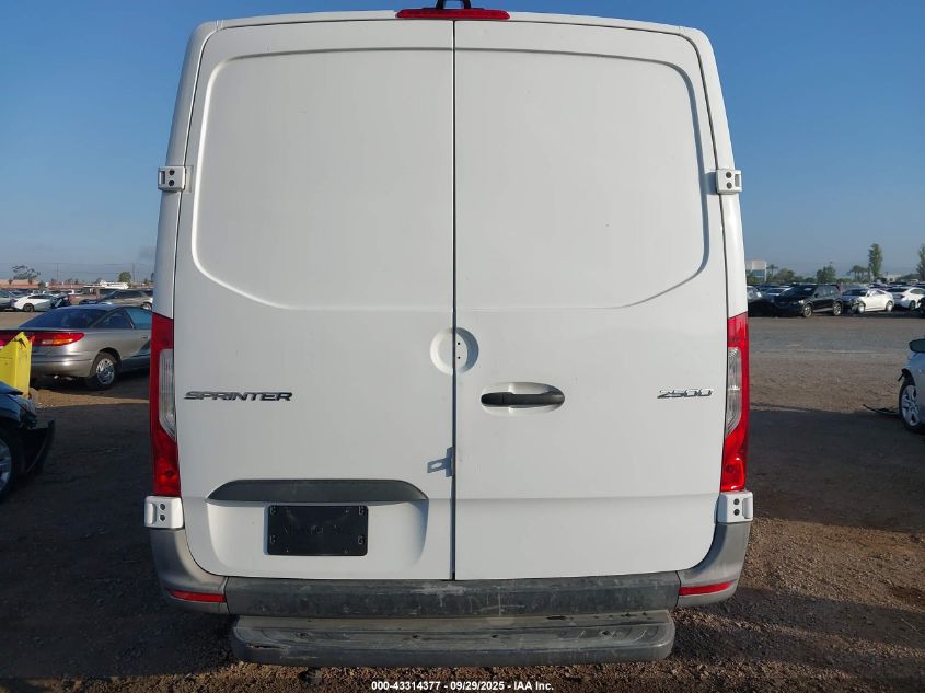 2021 Mercedes-Benz Sprinter 2500 Standard Roof I4 Diesel VIN: W1Y4DBHY6MT062496 Lot: 43314377