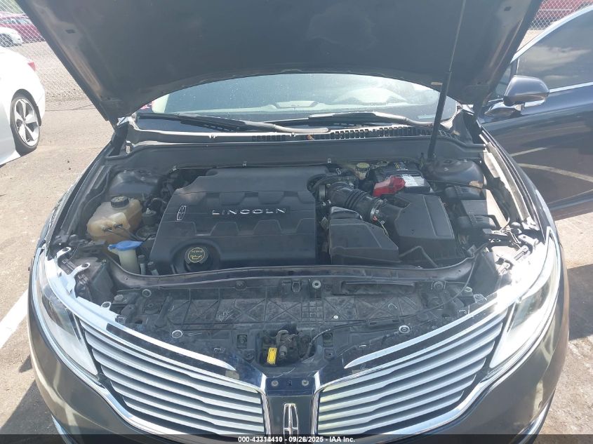 2014 Lincoln Mkz VIN: 3LN6L2GK4ER822582 Lot: 43314410