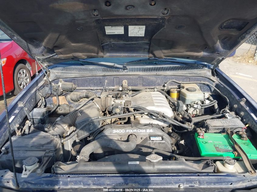 2002 Toyota 4Runner Sr5 V6 VIN: JT3GN86R420247825 Lot: 43314416