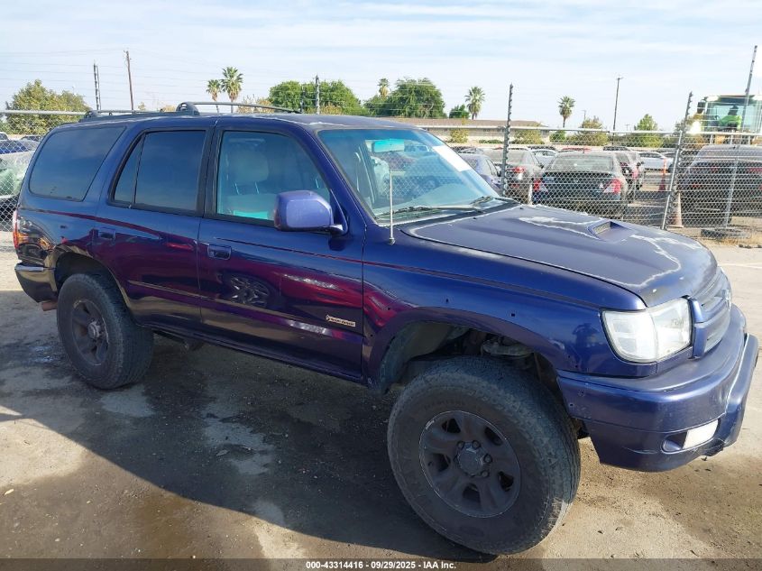 2002 Toyota 4Runner Sr5 V6 VIN: JT3GN86R420247825 Lot: 43314416