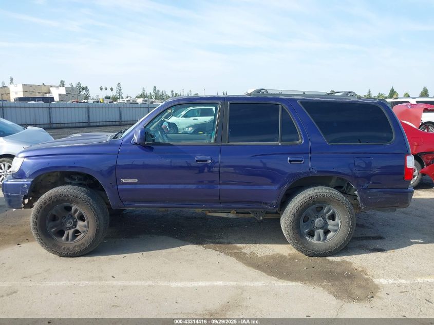2002 Toyota 4Runner Sr5 V6 VIN: JT3GN86R420247825 Lot: 43314416