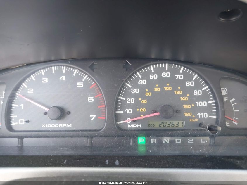 2002 Toyota 4Runner Sr5 V6 VIN: JT3GN86R420247825 Lot: 43314416