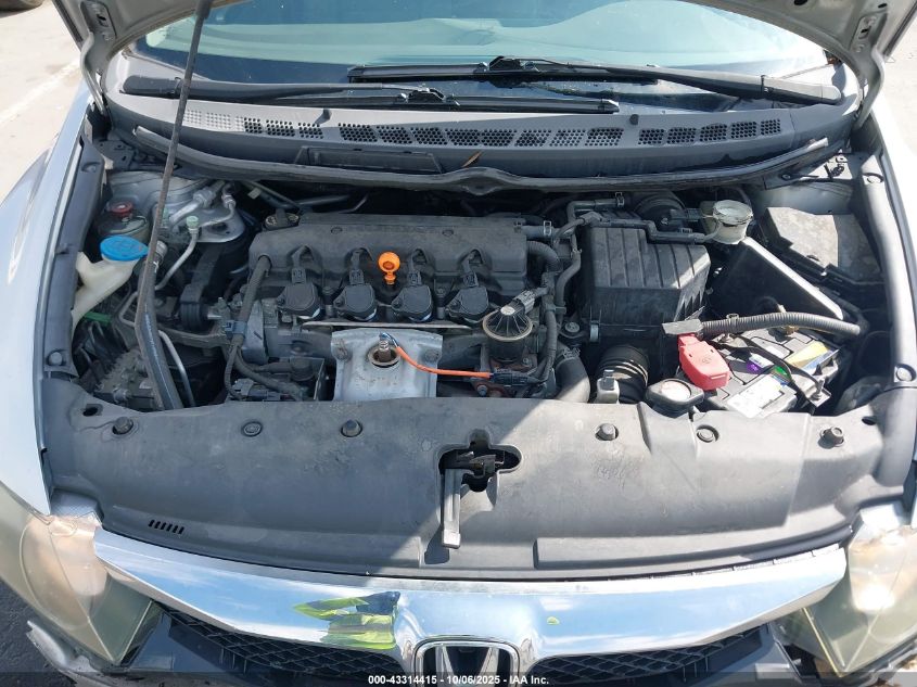 2009 Honda Civic Lx VIN: 19XFA16529E039886 Lot: 43314415