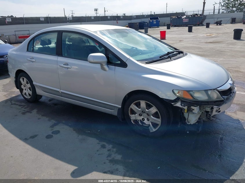 19XFA16529E039886 2009 Honda Civic Lx auction photo 1