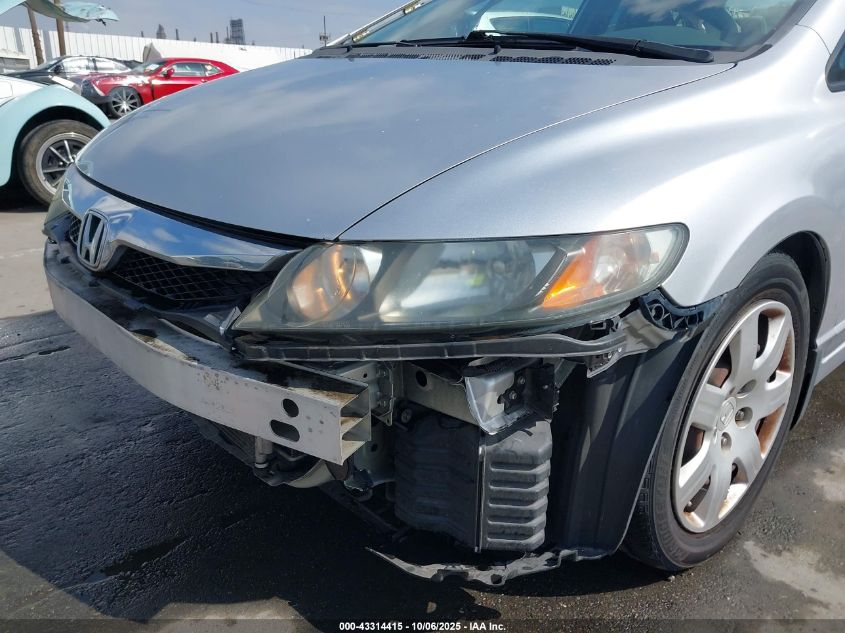 2009 Honda Civic Lx VIN: 19XFA16529E039886 Lot: 43314415