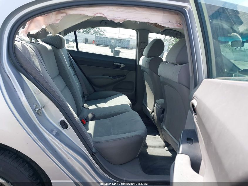 2009 Honda Civic Lx VIN: 19XFA16529E039886 Lot: 43314415