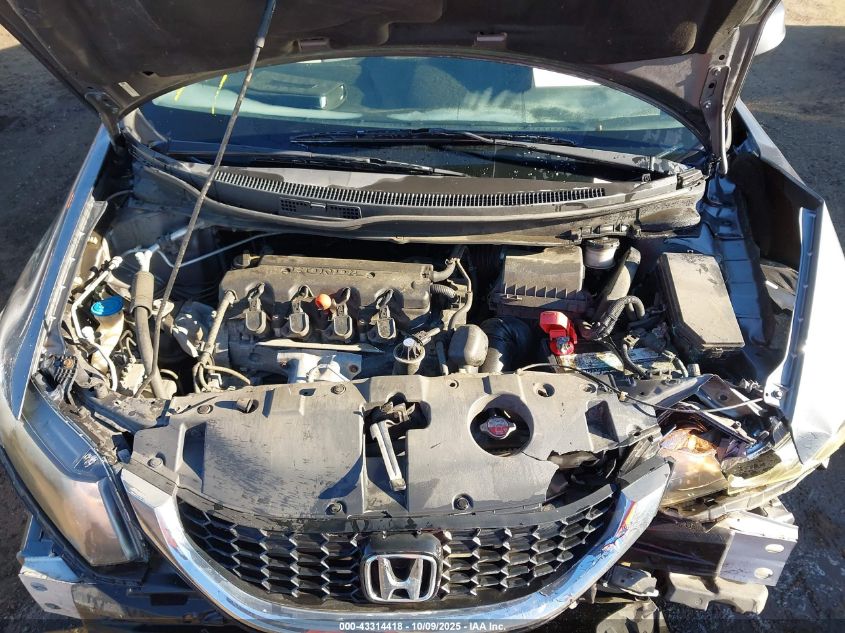 2013 Honda Civic Ex VIN: 19XFB2F89DE265851 Lot: 43314418