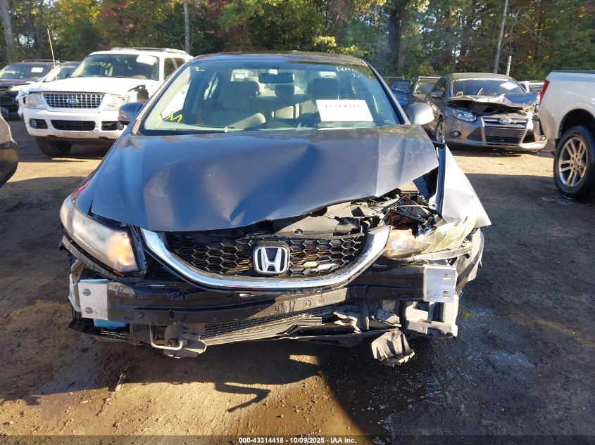 2013 Honda Civic Ex VIN: 19XFB2F89DE265851 Lot: 43314418