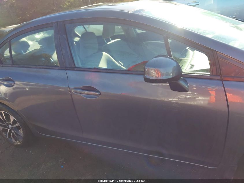 2013 Honda Civic Ex VIN: 19XFB2F89DE265851 Lot: 43314418