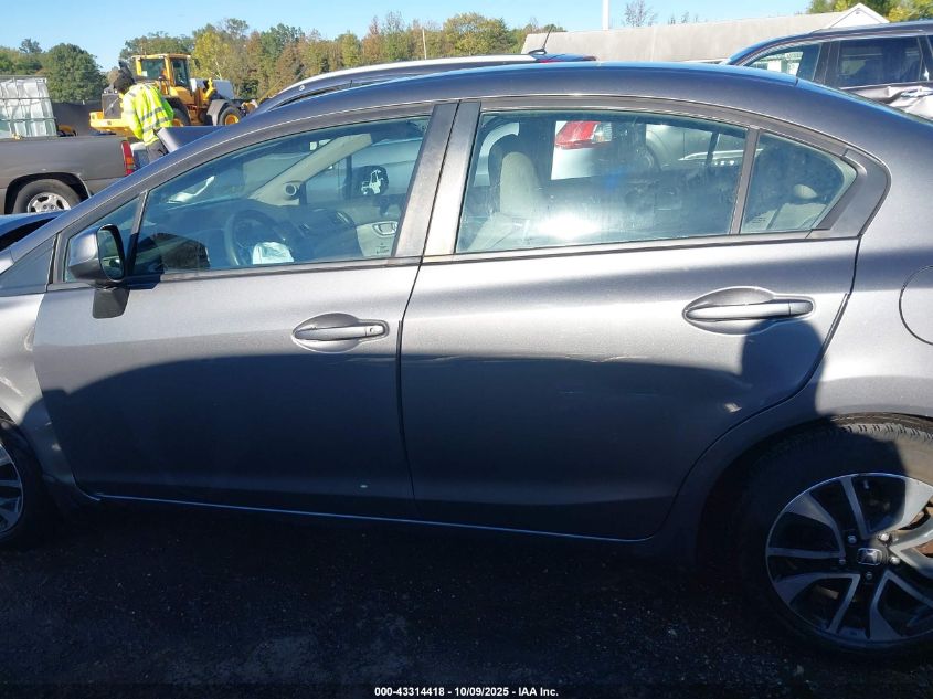 2013 Honda Civic Ex VIN: 19XFB2F89DE265851 Lot: 43314418