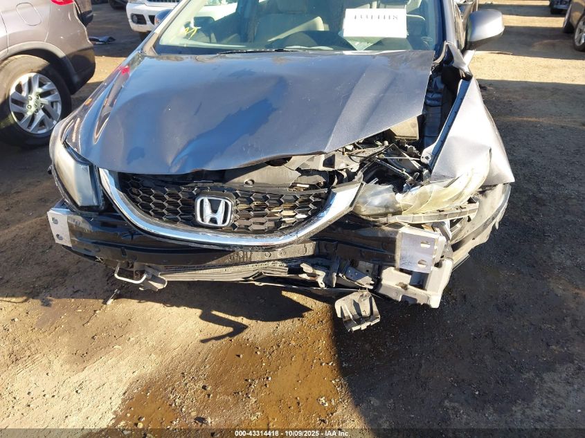 2013 Honda Civic Ex VIN: 19XFB2F89DE265851 Lot: 43314418