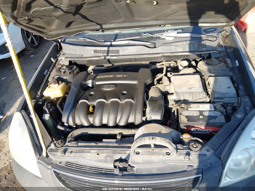 2007 Kia Optima Lx VIN: KNAGE123X75150270 Lot: 43314419