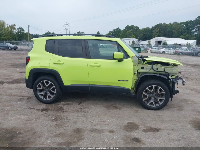 2017 Jeep Renegade Latitude 4X4 VIN: ZACCJBBB8HPG40726 Lot: 43314472