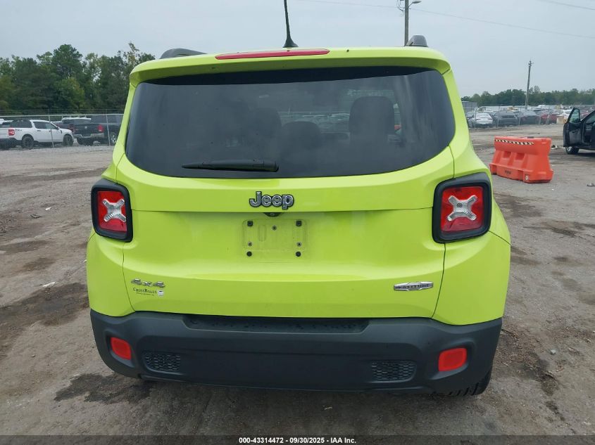 2017 Jeep Renegade Latitude 4X4 VIN: ZACCJBBB8HPG40726 Lot: 43314472