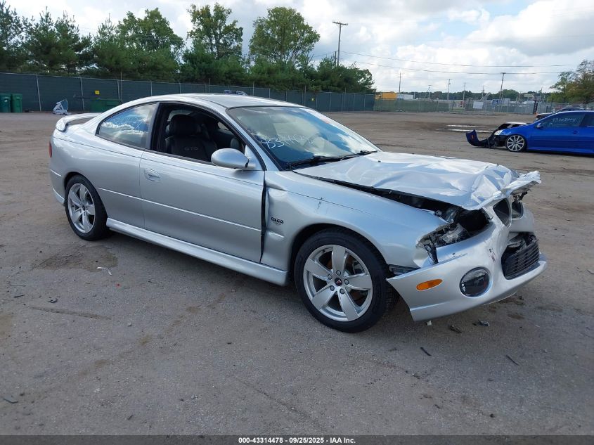 PONTIAC GTO 2004. Lot# 43314478. VIN 6G2VX12G94L182374. Photo 1