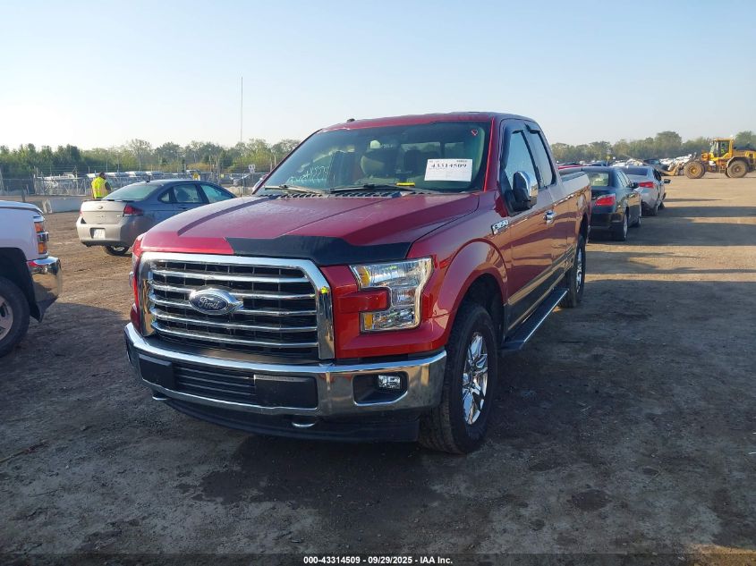 2017 Ford F-150 Xlt VIN: 1FTFX1EF5HFA44724 Lot: 43314509