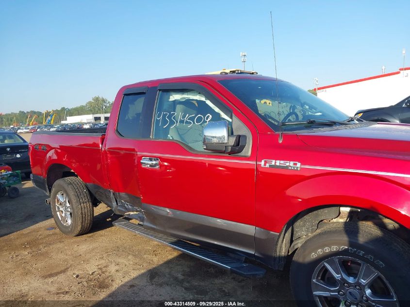 2017 Ford F-150 Xlt VIN: 1FTFX1EF5HFA44724 Lot: 43314509