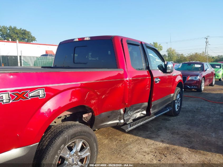 2017 Ford F-150 Xlt VIN: 1FTFX1EF5HFA44724 Lot: 43314509