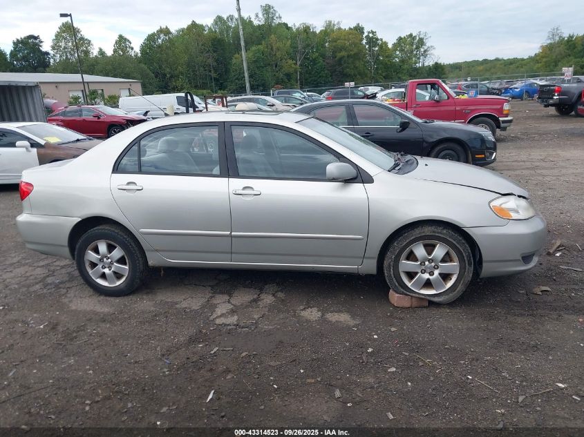 2004 Toyota Corolla Le VIN: 2T1BR38E74C307368 Lot: 43314523
