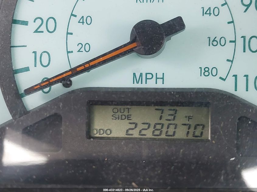 2004 Toyota Corolla Le VIN: 2T1BR38E74C307368 Lot: 43314523