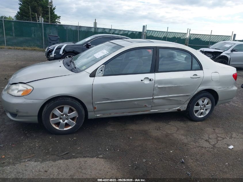 2004 Toyota Corolla Le VIN: 2T1BR38E74C307368 Lot: 43314523