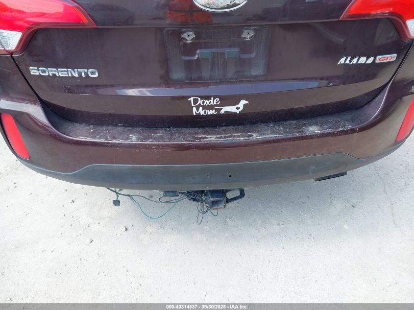 2014 Kia Sorento Lx VIN: 5XYKT3A60EG481745 Lot: 43314537