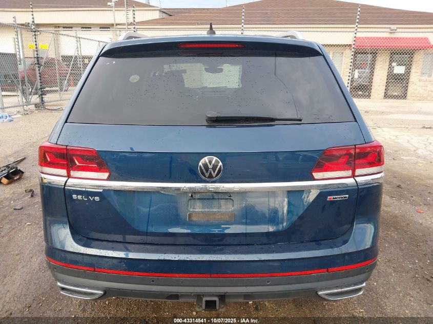 2021 Volkswagen Atlas Sel VIN: 1V2BR2CA8MC553061 Lot: 43314541