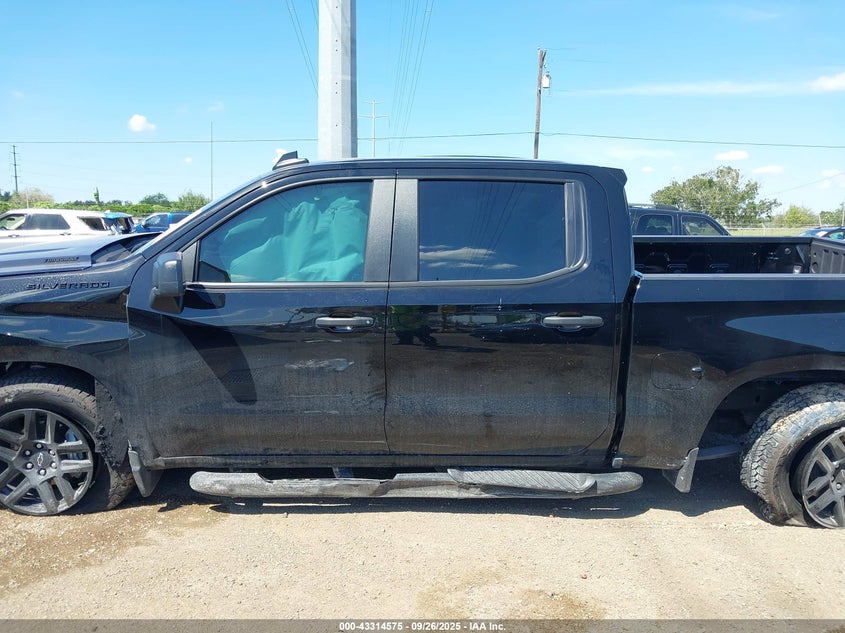 2025 CHEVROLET SILVERADO 1500 2WD  SHORT BED CUSTOM - 3GCPABEKXSG372185