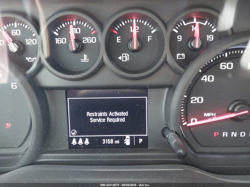 2025 CHEVROLET SILVERADO 1500 2WD  SHORT BED CUSTOM - 3GCPABEKXSG372185