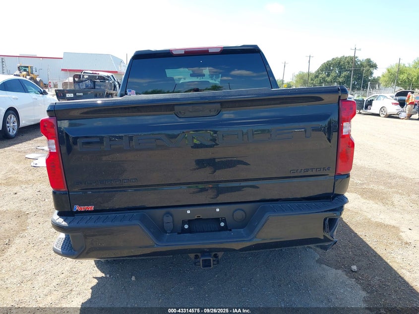 2025 CHEVROLET SILVERADO 1500 2WD  SHORT BED CUSTOM - 3GCPABEKXSG372185