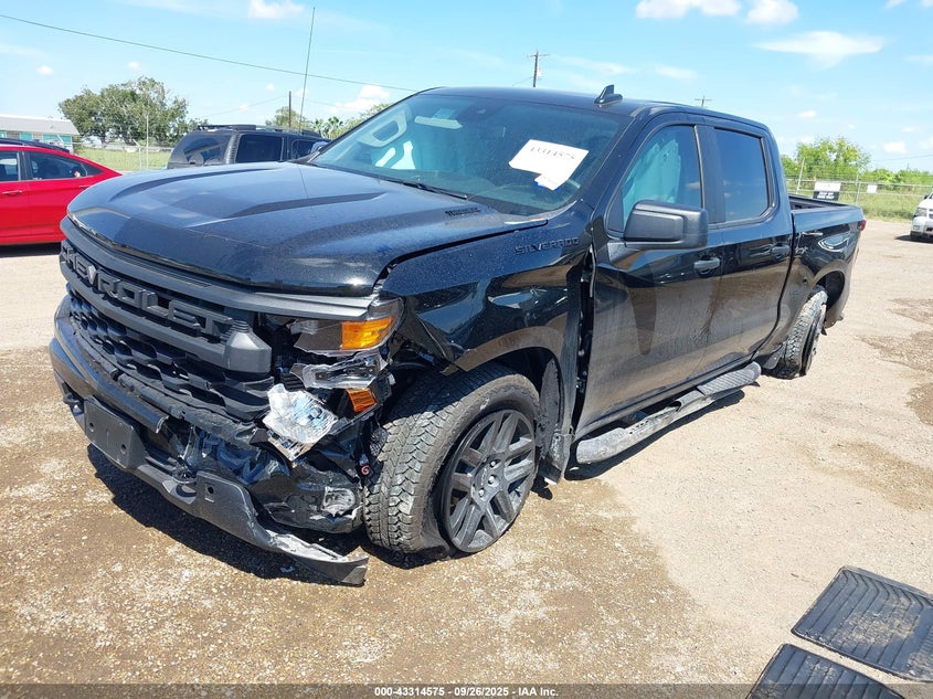 2025 CHEVROLET SILVERADO 1500 2WD  SHORT BED CUSTOM - 3GCPABEKXSG372185