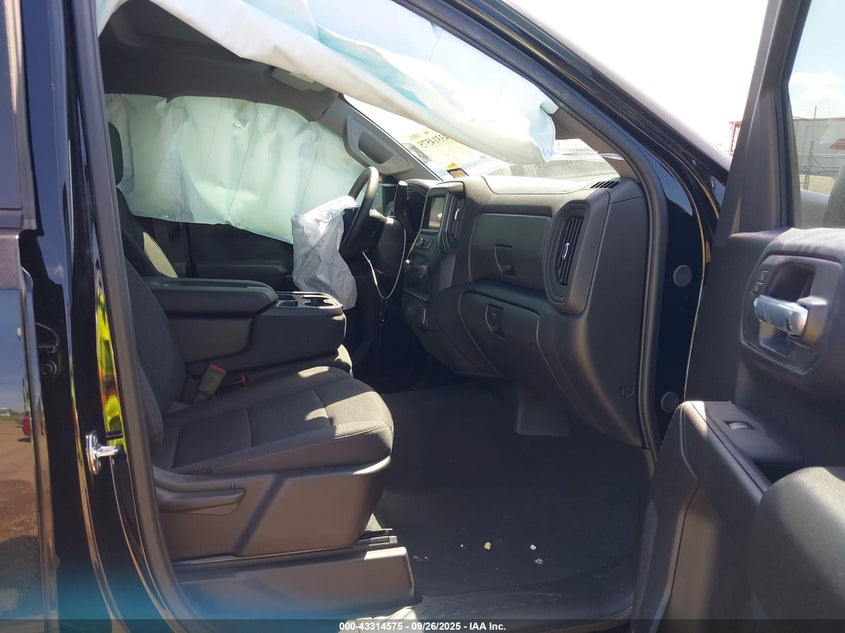 2025 CHEVROLET SILVERADO 1500 2WD  SHORT BED CUSTOM - 3GCPABEKXSG372185