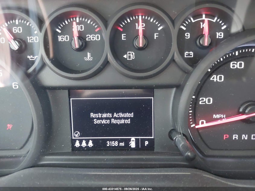 2025 CHEVROLET SILVERADO 1500 2WD  SHORT BED CUSTOM - 3GCPABEKXSG372185