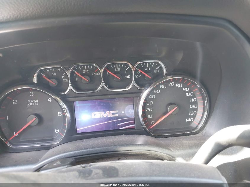 2016 GMC Sierra 1500 Sle VIN: 3GTP1MEC9GG318291 Lot: 43314617