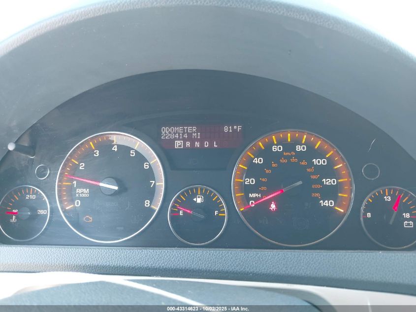 2009 Saturn Outlook Xe VIN: 5GZER13D09J135226 Lot: 43314623